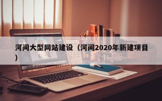 天水河间大型网站建设（河间2020年新建项目）
